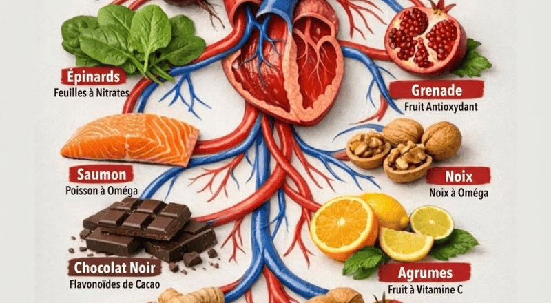 aliments circulation sanguine